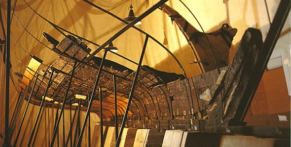 " Resti di nave presso Baglio Anselmi - Marsala "